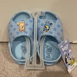 Bluey Toddler/ Baby Size 6  Sandals NWT